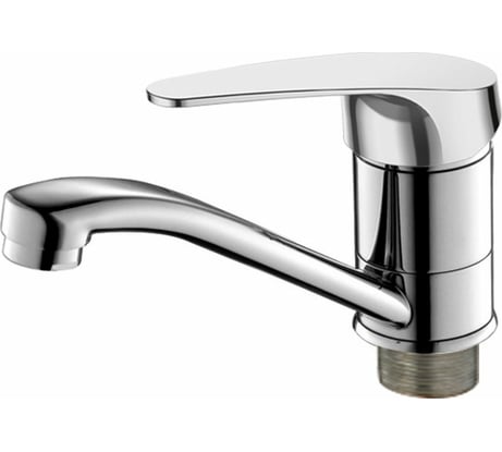 Смеситель для кухни DEVIDA ELSI с коротким изливом, на гайке DVL0304-05