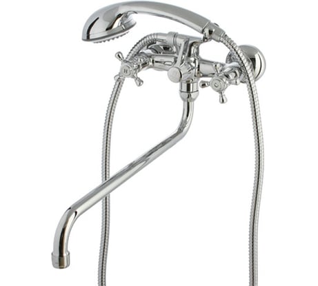 Смеситель для ванны/душа SmartSant Классик нью излив 350 мм, с аксессуарами, хром SM180002AA