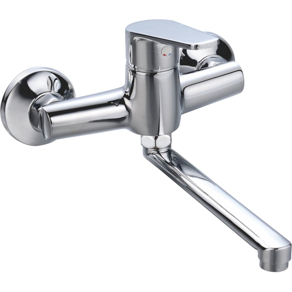 Смеситель для кухни VODA "Level" настенный, с изливом 220 мм LV02 ...