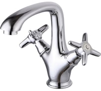 Смеситель для умывальника SmartSant Рэйн без донного клапана, хром SM230006AA