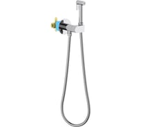 Встроенный комплект для гигиенического душа Aquatek ОБЕРОН (смеситель + гигиеническая лейка + шланг) AQ1024CR 00000135484