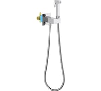 Встроенный комплект для гигиенического душа Aquatek ЛИРА (смеситель + гигиеническая лейка + шланг) AQ1025CR 00000135486