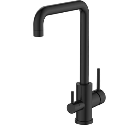 Смеситель для кухни VODA с подключением к фильтру FW519Black