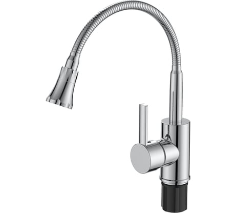 Смеситель для кухни VODA с гибким изливом KF519