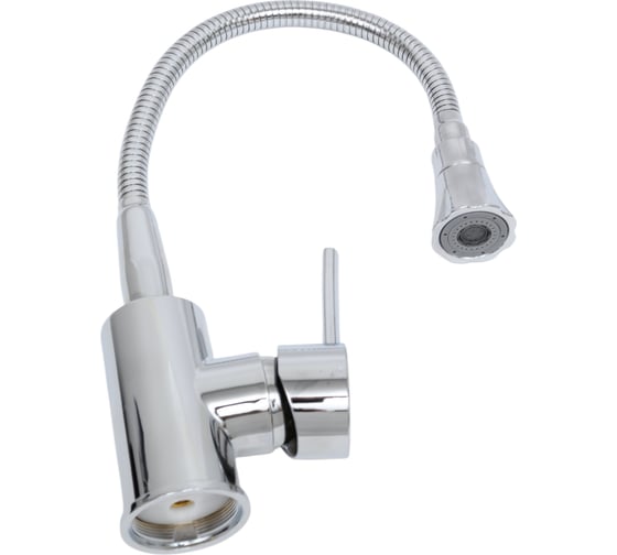 Смеситель для кухни VODA с гибким изливом KF519