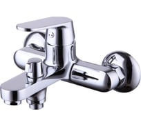 Смеситель для ванны/душа SmartSant Флай излив 120 мм, переключатель с керамической пластиной, с аксессуарами SM213503AA