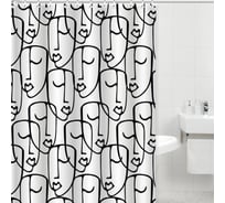 Штора для ванной комнаты Gota Rocio Faces 180_200 1/25 00016204