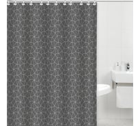 Штора для ванной комнаты Gota Rocio Brown 180х180 1/25 16212