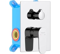 Смеситель для ванны Aquatek ОБЕРОН (внешняя и скрытая часть) AQ1246CR 00000135150