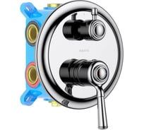 Смеситель для ванны Aquatek КЛАССИК 3 режима (внешняя и скрытая часть) AQ1547CR 00000135285