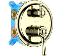 Смеситель для ванны Aquatek КЛАССИК 3 режима (внешняя и скрытая часть), полир. золото AQ1547PG 00000135287