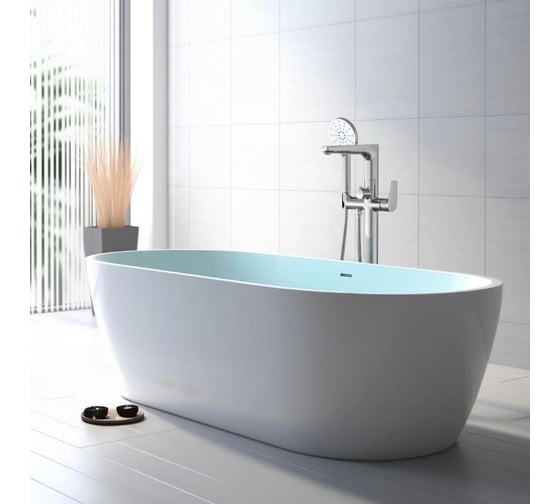 Напольный смеситель для ванны Aquatek БЕТТА (внешняя и скрытая часть) AQ1145CR 00000135114