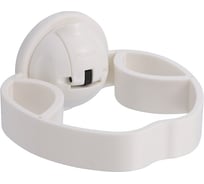 Держатель подставка для фена в ванную FECA на присоске, белый 442171-0628