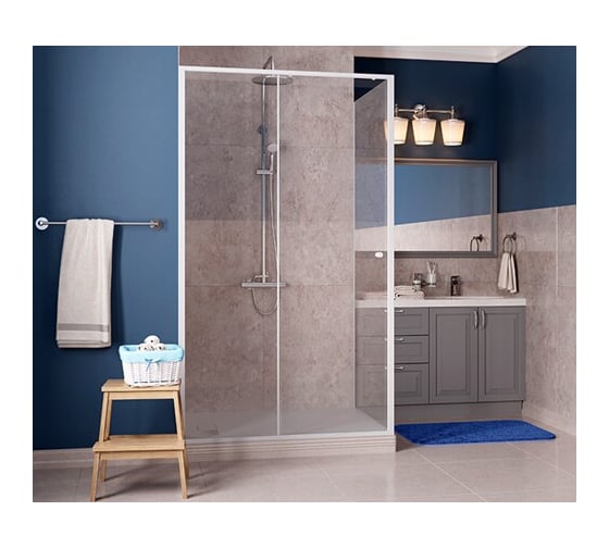 Обратная панель (боковая стенка) WasserKRAFT Neime/Rhin 90х200 19P03-RP90/44S03-RP90
