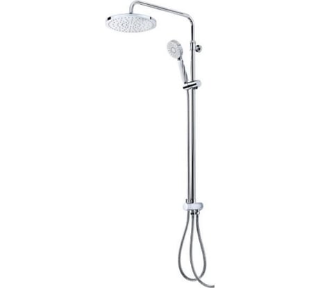 Система душевая для подключения настенного смесителя Тека-ALCUDIA с верхним и ручным душем 790027200
