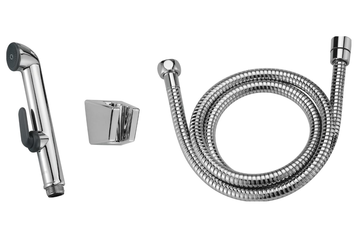 Гигиенический душ SmartSant комплект лейка с кнопкой, шланг 1200 мм ...
