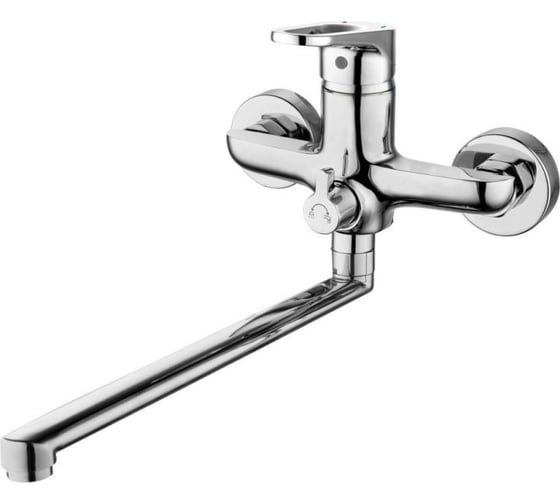 Смеситель GROSS AQUA Delta для ванны, с длинным изливом 7244268C-35L F