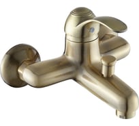 Смеситель GROSS AQUA Arabic для ванны, с коротким изливом 2540516BRL