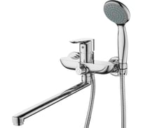 Смеситель GROSS AQUA Space для ванны, с длинным изливом 7515288С-35L F