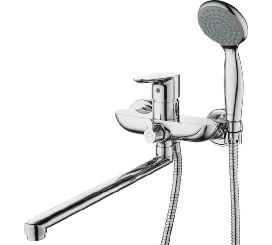 Смеситель GROSS AQUA Space для ванны, с длинным изливом 7515288С-35L F 1
