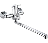 СмесительGROSS AQUA Elegance для ванны, с длинным изливом 7518500С-35F