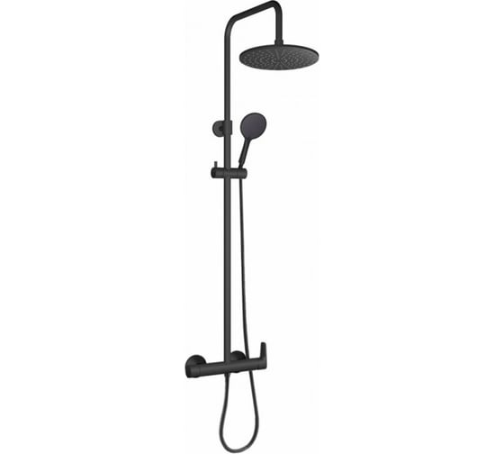 Душевая система GROSS AQUA Evo, со смесителем GA9017SMDMB