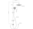 Душевая система GROSS AQUA Moderna GA9015 2