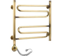 Электрический полотенцесушитель Domoterm тэн слева, Офелия П6 500х500 АБР EL