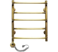 Электрический полотенцесушитель Domoterm тэн слева, Орфей П5 500х700 АБР EL