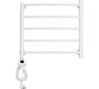 Электрический полотенцесушитель Domoterm тэн слева, Калипсо П5 500х500 БЕЛ EL