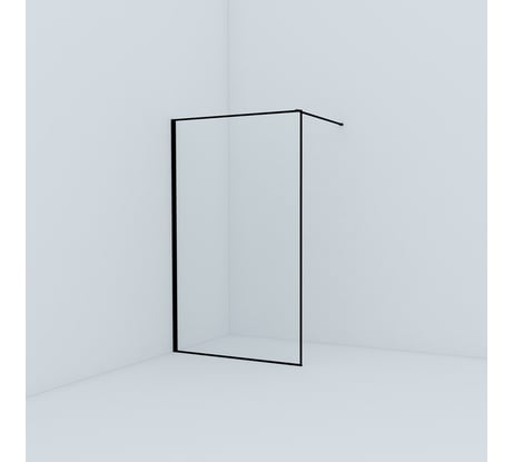 Душевая перегородка Walk In IDDIS черный 120x195, Слайд (Slide), , SLI8BS2i23
