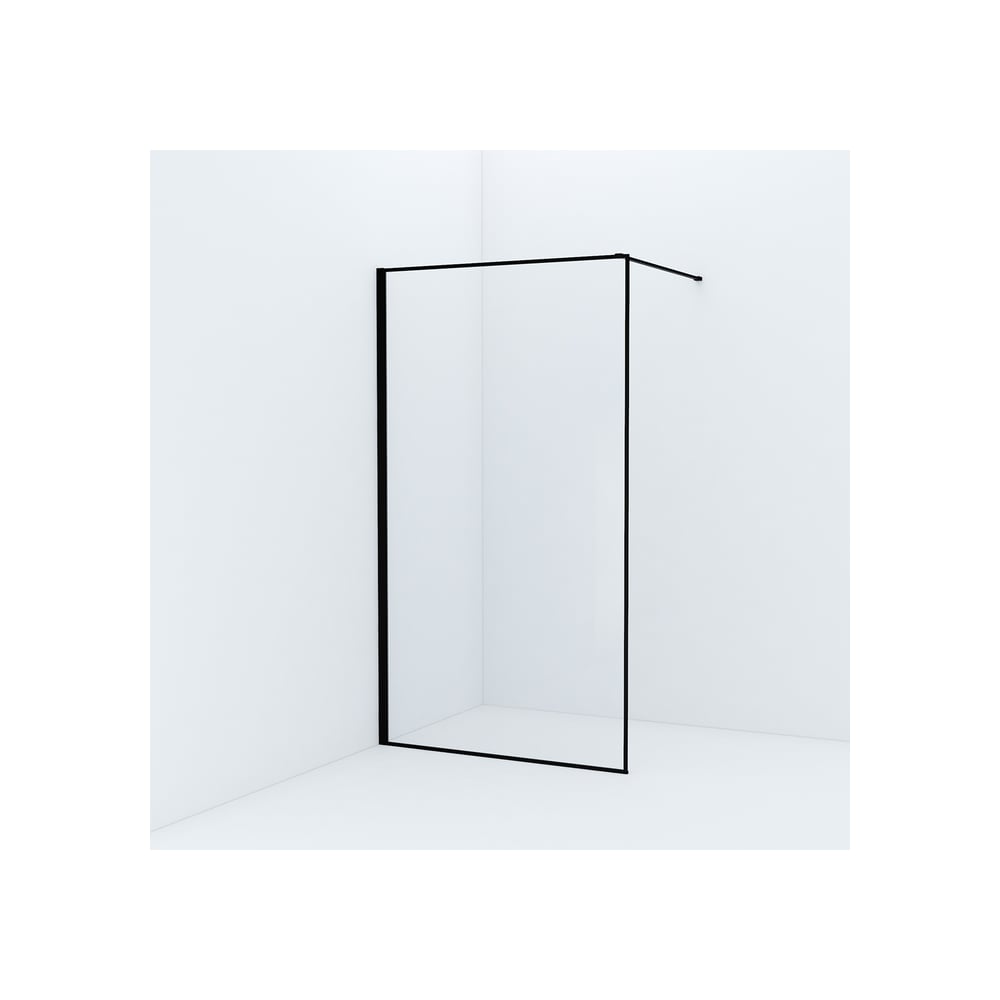 Душевая перегородка IDDIS Slide Walk In, черная, 110x195 см SLI8BS7i23 ...