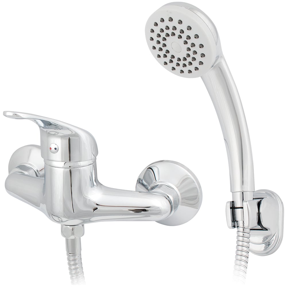 Смеситель для душа Mix&Fix 1002 Зетта одноручный, с аксессуарами ...
