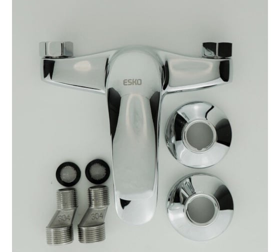 Смеситель для ванны ESKO Tokyo латун с литым изливом, хром, Чехия TK54