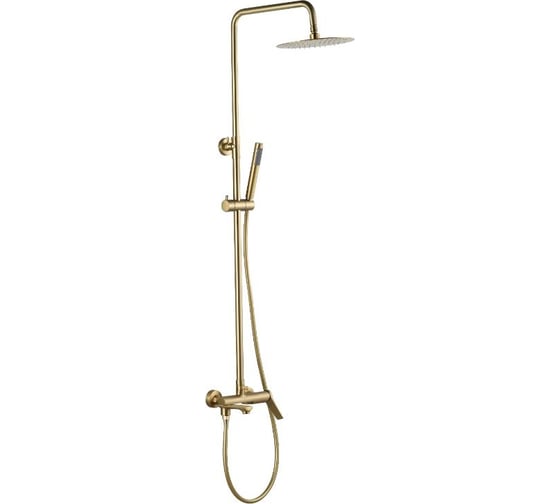 Душевая система со смесителем ESKO "Shanghai Gold" ST1425SHAGold 1