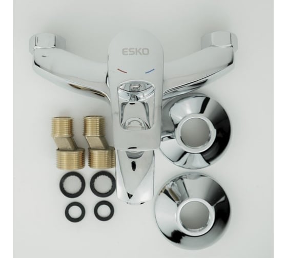 Смеситель для ванной ESKO Leon с коротким литым изливом, хром, Чехия LN54