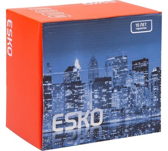 Смеситель для кухни ESKO Moscow латунь, с поворотным изливом 360 градусов, хром, Чехия MS02