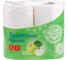 Туалетная бумага OfficeClean 2 слоя, 4 шт, тиснение, белая, яблоко 300439 1