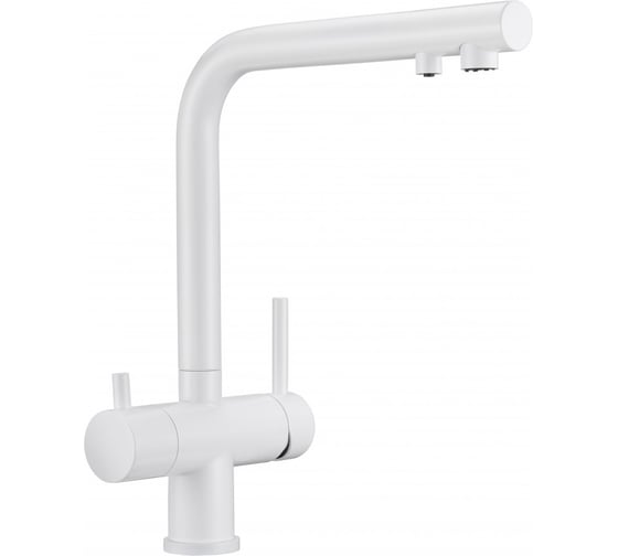 Смеситель для кухни с фильтром MILACIO Ultra 559 белый матовый MCU.559.WH