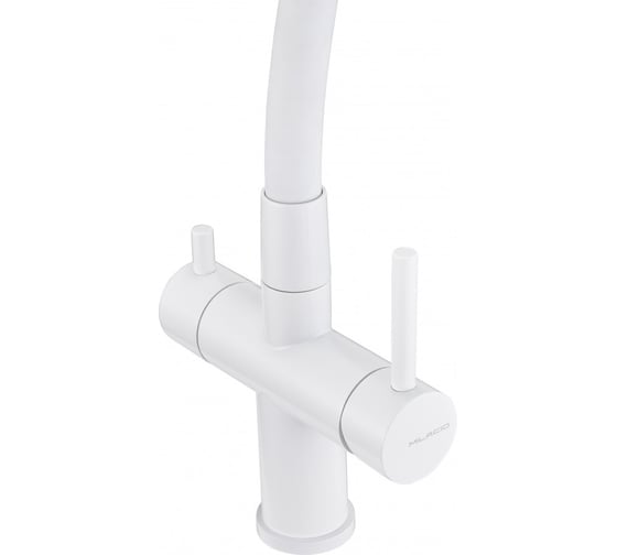 Смеситель для кухни с фильтром MILACIO Ultra 560 белый матовый MCU.560.WH