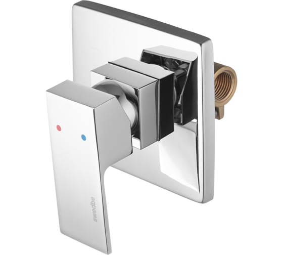 Встроенный смеситель Swedbe Platta 1 функциональный, комплект 5516