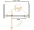 Душевая дверь Cezares MOLVENO-BA-1-70-C-Cr-IV 3