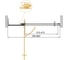 Душевая дверь Cezares SLIDER-B-1-70/80-C-Cr 6