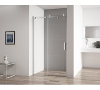 Душевая дверь с доводчиками Cezares STYLUS-SOFT-BF-1-130-C-Cr