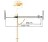 Душевая дверь в нишу Cezares SLIDER-B-1-100/110-C-Cr 8