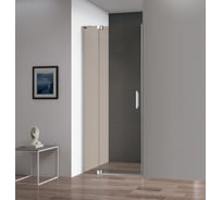 Душевая дверь в нишу Cezares SLIDER-B-1-80/90-BR-Cr