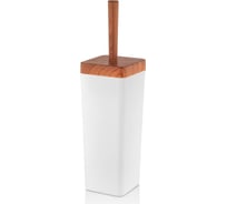 Ершик для унитаза с подставкой VIALEX ELITE KB210V-white