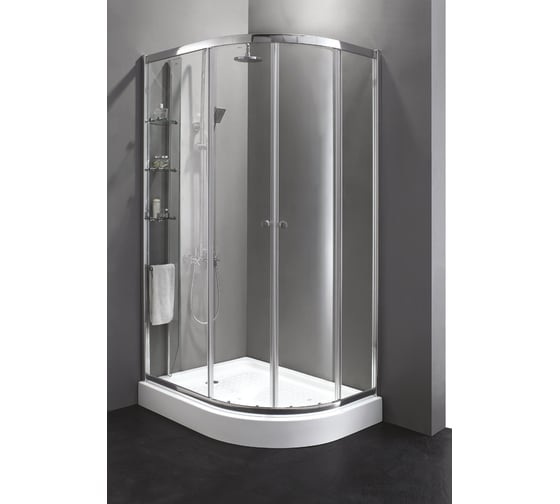 Душевой уголок Cezares ANIMA-W-RH-2-120/100-C-Cr-R 1
