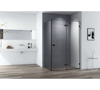 Душевой уголок Cezares BELLAGIO-AH-1-140/80-C-NERO