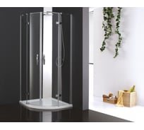 Душевой уголок Cezares BERGAMO-W-R-2-100-ARCO-C-Cr-IV